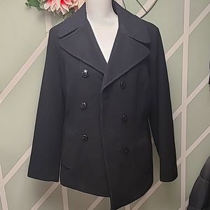 Black Pea Coat